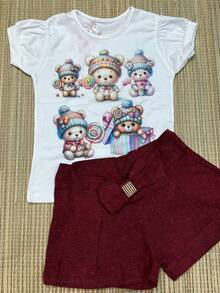 Children's Set For Girls / Children's Clothing For Girls / Children's Set For Girls / REF 164 - Nhiều màu - Xem 8