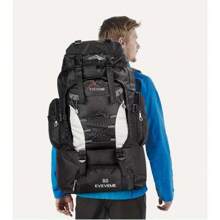 80L Travel Extra Large Hiking Camping Backpack Rucksack Waterproof Luggage Bag - Variant1 - View 2