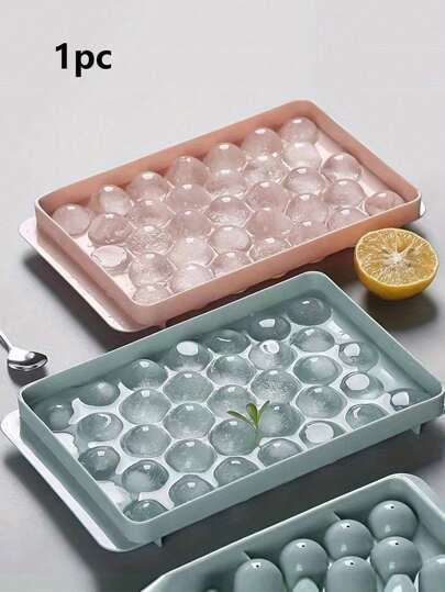 1 件创意冰格模具带盖，DIY 冰格制作模具，家用冰格带冰袋套装，夏季冰格/冰盒，适用于杯子