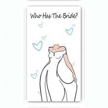 Bridal Shower Game Card Wedding Party Scratch Card Who Is The Bride - Multicolor - View 8