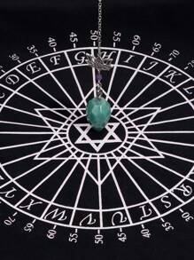 1 件装灵性水晶摆件，用于占卜灵气天然石虎眼石透明石英瑜伽神秘学摆件 H494 - Pendulum - 查看 6