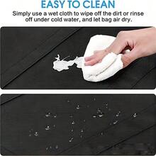 1 件可重复使用无纺布可折叠购物手提袋，大容量手提包，用于购物、储物，16.1 * 10.2 * 13 英寸，家居装饰，圣诞礼物，家居礼物，房间装饰 - 彩色 - 查看 5