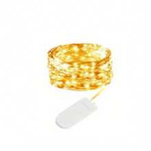 1/7/18 LED银线串灯，带电池，星月灯串 - 非常适合DIY婚礼、派对、卧室、万圣节、圣诞节、感恩节、情人节和母亲节装饰 - 暖白光 - 查看 14