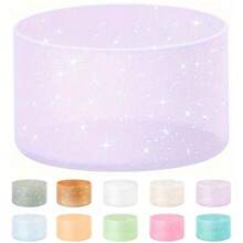 1pc Silicone Insulated Cup Sleeve, Anti-Slip Base Thick Protective Cover, Enhanced Stability And Safety. Silicone Bottle Sleeve, Bottom Protective Cover, Compatible With Flashing Cup Sleeve, Ice Cup Sleeve, Sports Water Bottle Sleeve, Tumbler Sleeve, Car Cup Sleeve. - Transparent Flash - View 13