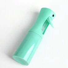 6 pièces/1 pièce Brumisateur continu pour cheveux, bouteille de vaporisateur vide fine petite Brume Bouteilles de vaporisateur pour produits coiffants bouclés, plantes (Noir)