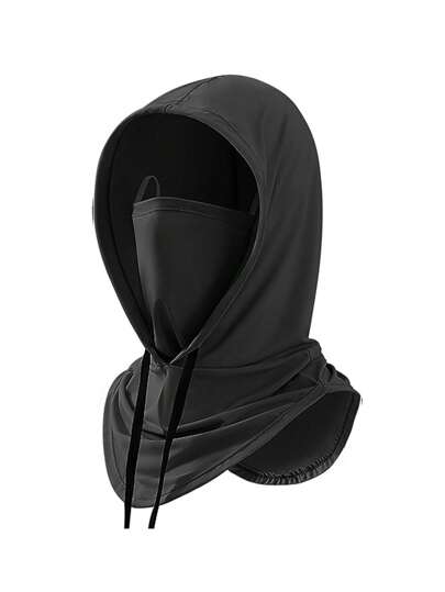 防晒耳机，一体式多用途 360° 透气面罩，可拆卸耳机，自行车、摩托车、钓鱼多功能全脸面罩，适用于户外运动万圣节滑雪面罩