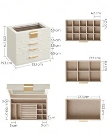 Jewelry Boxes - 雲白金 - 查看 2
