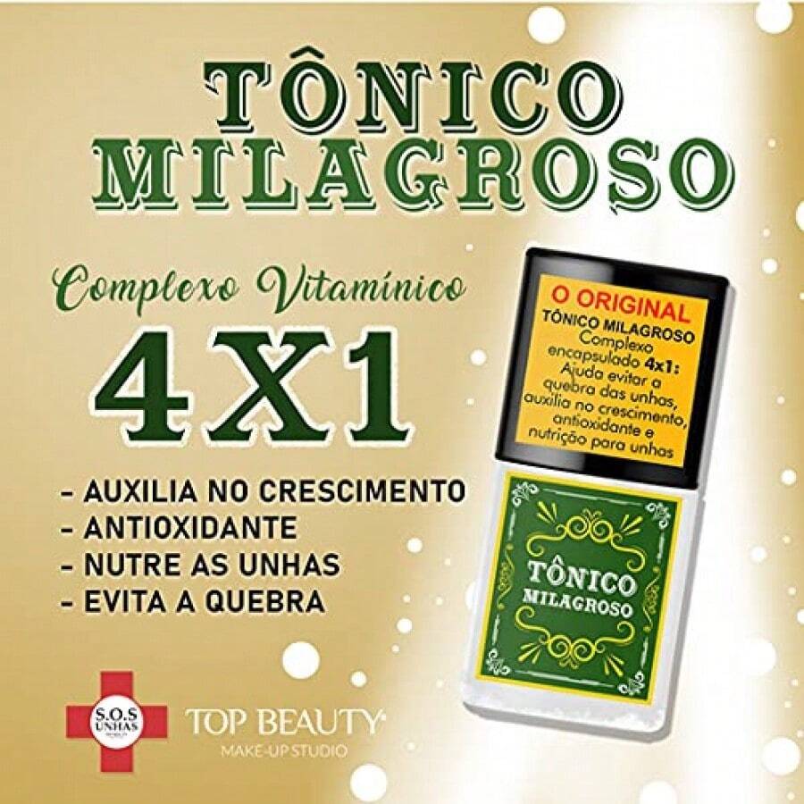 MIRACLE TONIC 4X1 Nail Treatment Base - Top Beauty - 無色 - 查看 1