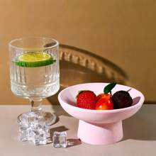 Vintage Style High-Foot Silicone Tray Mold, Simple Elegant Tea Plate Silicone Resin Plaster Mold For Homemade - White - View 8