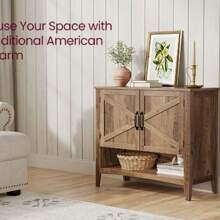 VASAGLE Shoe Cabinet, 3-Tier Shoe Storage Organizer, Shoe Shelf, Traditional American, Freestanding Cabinet With Height-Adjustable Shelf, 13.8 X 31.5 X 27.6 Inches, Entryway, - màu nâu - Xem 8