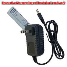 HEE RAK 1 PC Fake EU/US Charger Plug Hidden Cash Box Secret Safe Box For Jewelry Key Pill Cash Hidden Creative Container For Women Home Travel Privacy Prevent Robbers/Thieves Hiding Cash Box, Storage Cash, Cards, Keys, USB, Rings, Coins, Pills - Black - View 11