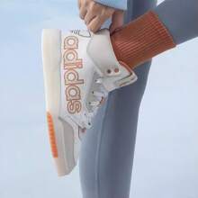 Adidas Zapatillas deportivas de caña alta con estampado de trébol, Nuevos zapatos deportivos casuales DROP STEP - Multicolor - Ver 6