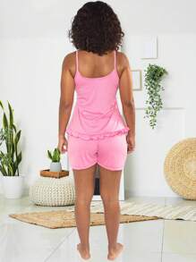 Baby Doll Strap Breastfeeding Lactating Postpartum - Màu Hồng baby - Xem 5