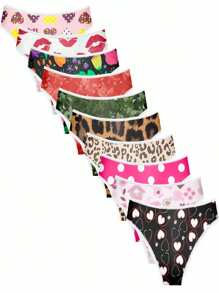 Kit Of 12 100% Cotton Comfort Panties For Adults S M L XL Or Kit Of 7 Cotton Comfort Panties - Nhiều màu - Xem 1