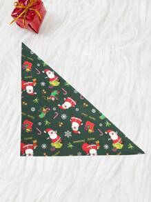 Pet Christmas All-Over Print Bandana, Pet Accessories