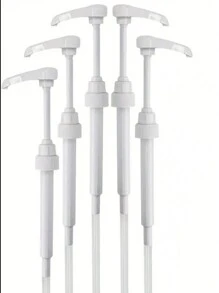 8cc 3pcs/5pcs Black/White/Gold Syrup Pumps, Syrup Pumps For 750ml/25.4oz Bottles, Syrup Pumps For Coffee Syrup Snow Cones, Creative Spice Bottle Pumps, Sauce Pump Dispensers, Pump Dispensers, Multi-Function Pump Dispensers For Oil Bottles, Kitchen Tools),No-Mess, Fixed Angle Design, Anti-Clog, Spill-Proof, Easy-Flow, Fits Multiple Brands - Torani, DaVinci, Skinny, Upouria, Holy Kakow, And 1883