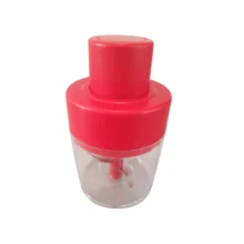Push Food Processor 400ML Home Kitchen Utilities - Đỏ - Xem 2