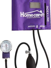 KIT BAUMANÓMETRO CON ESTETOSCOPIO PROFESIONAL - SIMPLEX - HOMECARE 2000 - Morado - Ver 2