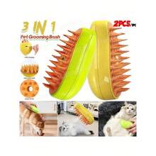 Pet Brush Clean Hair Massage Dogs And Cats Pet Removal Different Things For Home - 彩色 - 查看 6