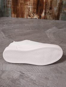 女士简约休闲运动鞋，舒适轻便运动鞋，时尚百搭鞋，适合日常穿着和户外旅行 - 金色 - 查看 7