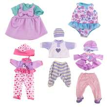 娃娃衣服适合 12-14 英寸娃娃，时尚娃娃连衣裙，娃娃独角兽连体衣，娃娃睡衣，娃娃泳衣，可爱娃娃配饰，适合女孩生日圣诞礼物玩具 - 多款式 - 查看 17