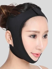 V-Shaped Mask Strap-Facial Bandage, Suitable For Home/Sleep/Exercise/Yoga Multi-Occasion Use. They Are Made Of Skin-Friendly Material, Light And Breathable.
