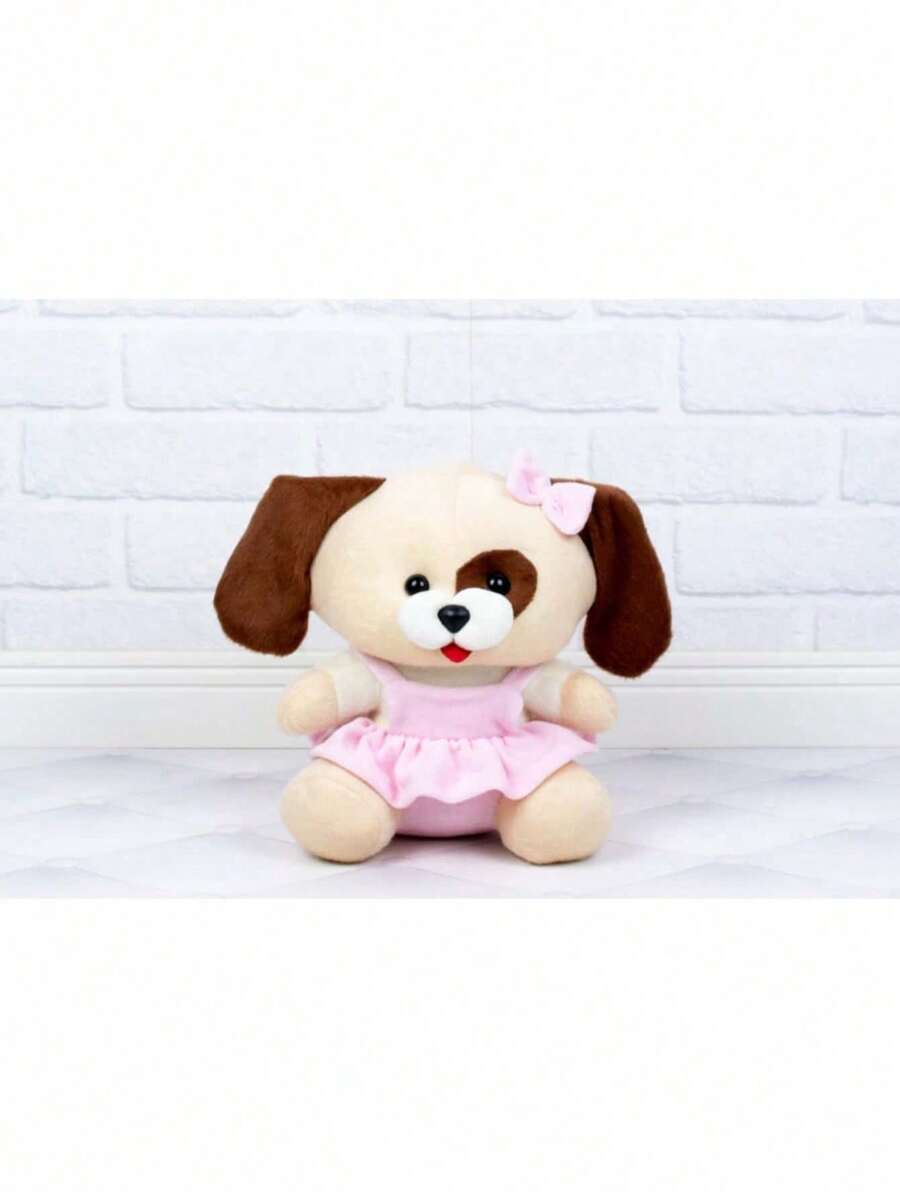Naughty Puppy With Dress 18 Cm Girl - Ideal For Niche And Decorations - 羅莎 - 查看 1