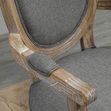 HOMCOM Chaises de cuisine - Gris - Voir 9