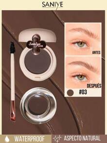 SANIYE LUXE LS010 pomada para ceja con cepillo incluido - 3 - Ver 1