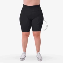 Plus Size Sports Shorts - 灰色 - 查看 3