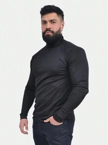 Men Sweaters - 黑色 - 查看 2