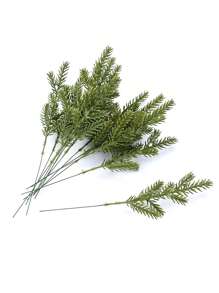 10pcs Artificial Plant - Green - View 9