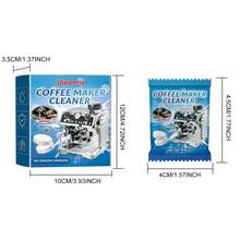 Coffee Machine Cleaning Film, Coffee Machine Filter Filter Obstinate Dirt And Scale Cleaning Film,Coffee Machine Cleaning Tablet,Kitchen,Bathroom,Home,Household Supplies - Multicolor - View 2