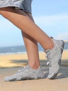 Men/Women Indoor Fitness Running Shoes, Soft Sole Driving, Beach Shoes, Fashion Sports Outdoor Shoes, Men Water Shoes, Aqua Shoes, Cross-Border Hot Selling Water Sports Shoes, Black/White