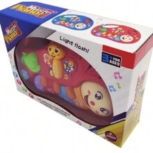Butterfly Musical Piano Keyboard Kids Toy With Lights - Màu Hồng Tươi - Xem 5