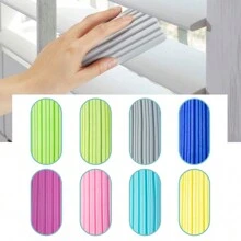 8 Peças Esponja de Limpeza Reutilizável Úmida, Espanadores para Limpar Persianas, Vidros, Rodapés, Respiradouros, Guarda-corpos, Espelhos, Trilhos de Janela