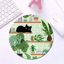 Mousepad Fofo com Base de Borracha Antideslizante, Mousepad Engraçado Adequado para Mouse Wireless de Computador Desktop, Escritório/Laptop, Decoração, Presente de Suprimentos de Escritório Adorável para Mulheres e Meninas