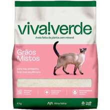 Viva Verde Litter Box 4kg Salmon Bio Coarse - White - View 1