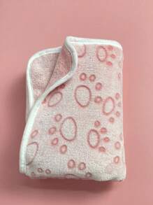 Pets Blanket Paw Print With Anti-Slip Design All Seasons Soft Warm Puppy Pet Blanket Small Medium Large Dogs Cats Pet Accessories