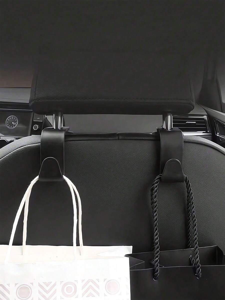 1pc/5pcs/10pcs Car Seat Back Hooks Vehicle Headrest Hanger Holder Hook