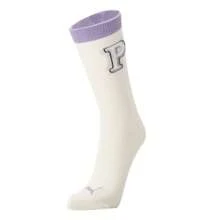 Puma Sports Socks For Men And Women, Casual Daily Wear - Mauve Purple - View 1
