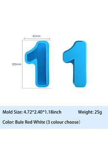 26 Letter Symbol Silicone Mold, Desktop Jewelry Candle Baking Creative Cake Mold Resin Drop Glue Mold - Multicolor - View 37