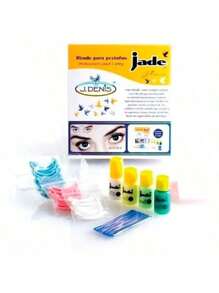 Kit De Rizado Para Pestañas Jade Profesional J Denis - Celeste - Ver 3