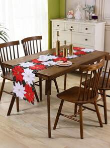 1 pieza Mantilla bordada con diseño hueco para decoración de mesa de cocina y comedor del hogar, aislante del calor, anticorrosión y antiarañazos para regalo de fiesta de boda, cumpleaños o navidad - Multicolor - Ver 4