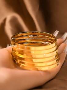 1件装奢华经典四叶草手链，优雅女士珠宝礼品，不含礼盒 - 四葉草手鐲 - 查看 5