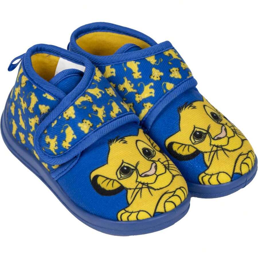 Disney Dép đi trong nhà nửa ủng Lion King Dép đi trong nhà cho trẻ em được cấp phép chính thức - Dép đi trong nhà Lion King Thoải mái và vui nhộn cho trẻ nhỏ - Nhiều màu - Xem 1
