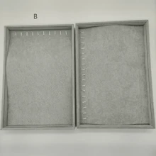 Plateau Porte-bijoux Pour Bagues, Colliers, Bracelets Et Boucles D'oreilles