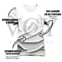 Vcy Texas Printed Soft Comfortable Unisex T-Shirt - trắng - Xem 2