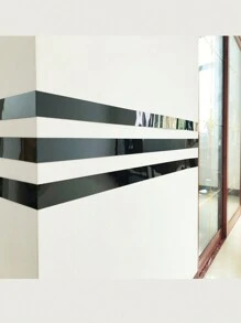 10 件镜线亚克力 3D 墙贴，大尺寸创意自粘适用于客厅、卧室、餐厅、书房家居墙壁装饰镜面墙壁房间装饰墙镜房间装饰浴室装饰客厅装饰