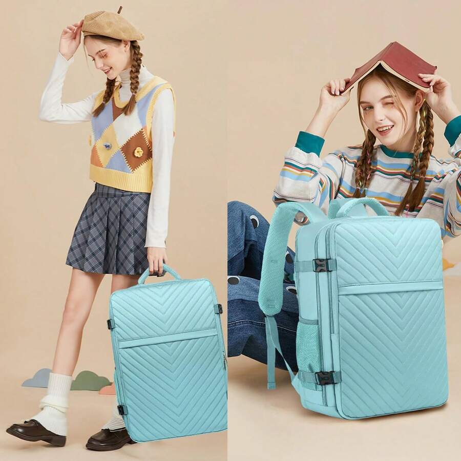 Large Carry On Travel Backpack Flight Approved Waterproof Luggage